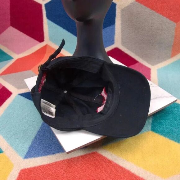 The Batman 2022 Movie Promo Red Bat Logo Hat Cap DC Comics - Picture 7 of 7
